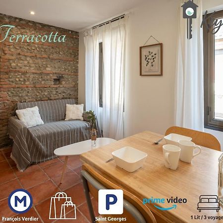 툴루즈 Le Terracotta - Cosy Et Lumineux 아파트 외부 사진